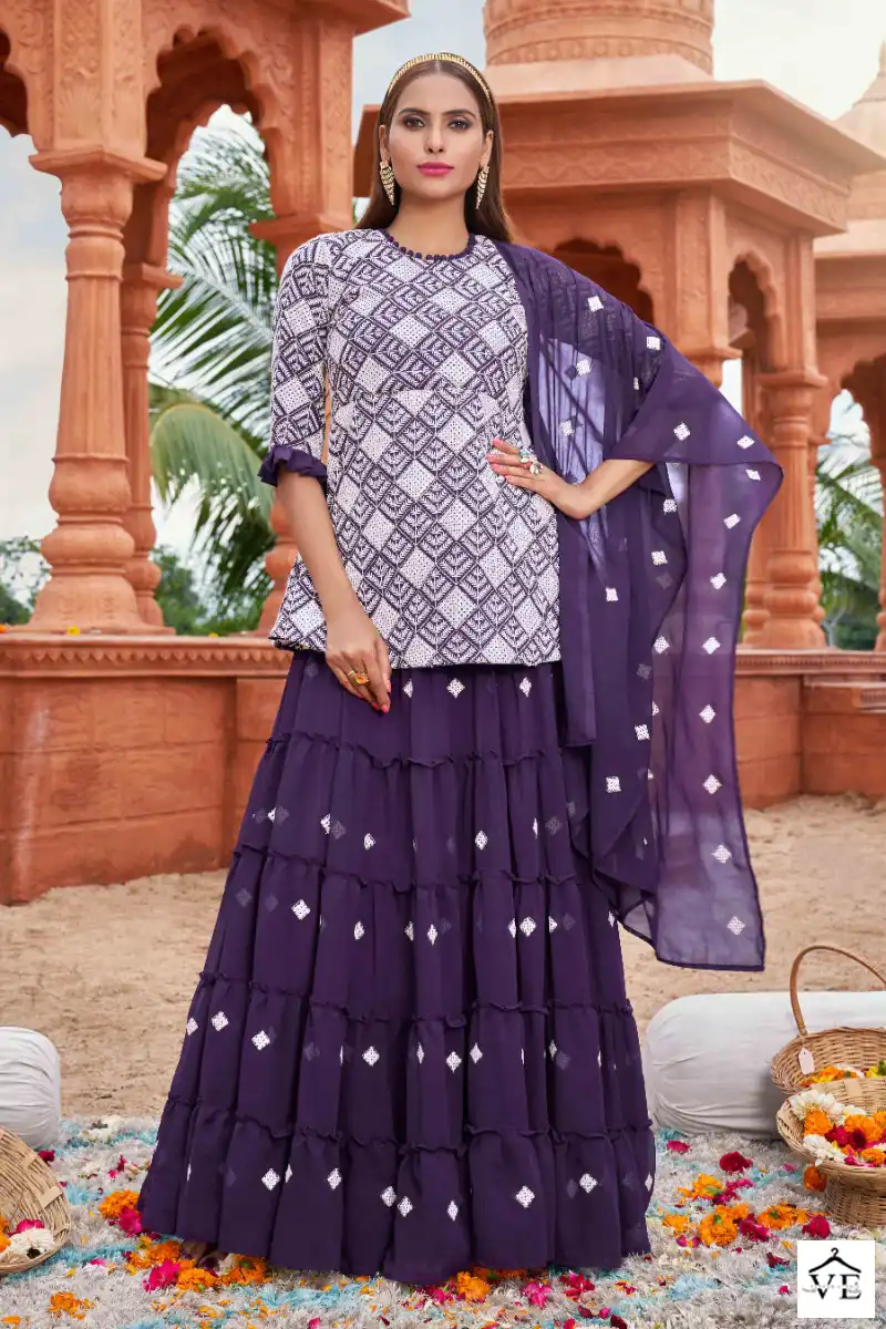 Aawiya Muraad Vol-1 Heavy Faux Georgette Wholesale Designer Suits Catalog — Wholesale Salwar Suits, MPA wholesale from Surat - Gallery Image 7