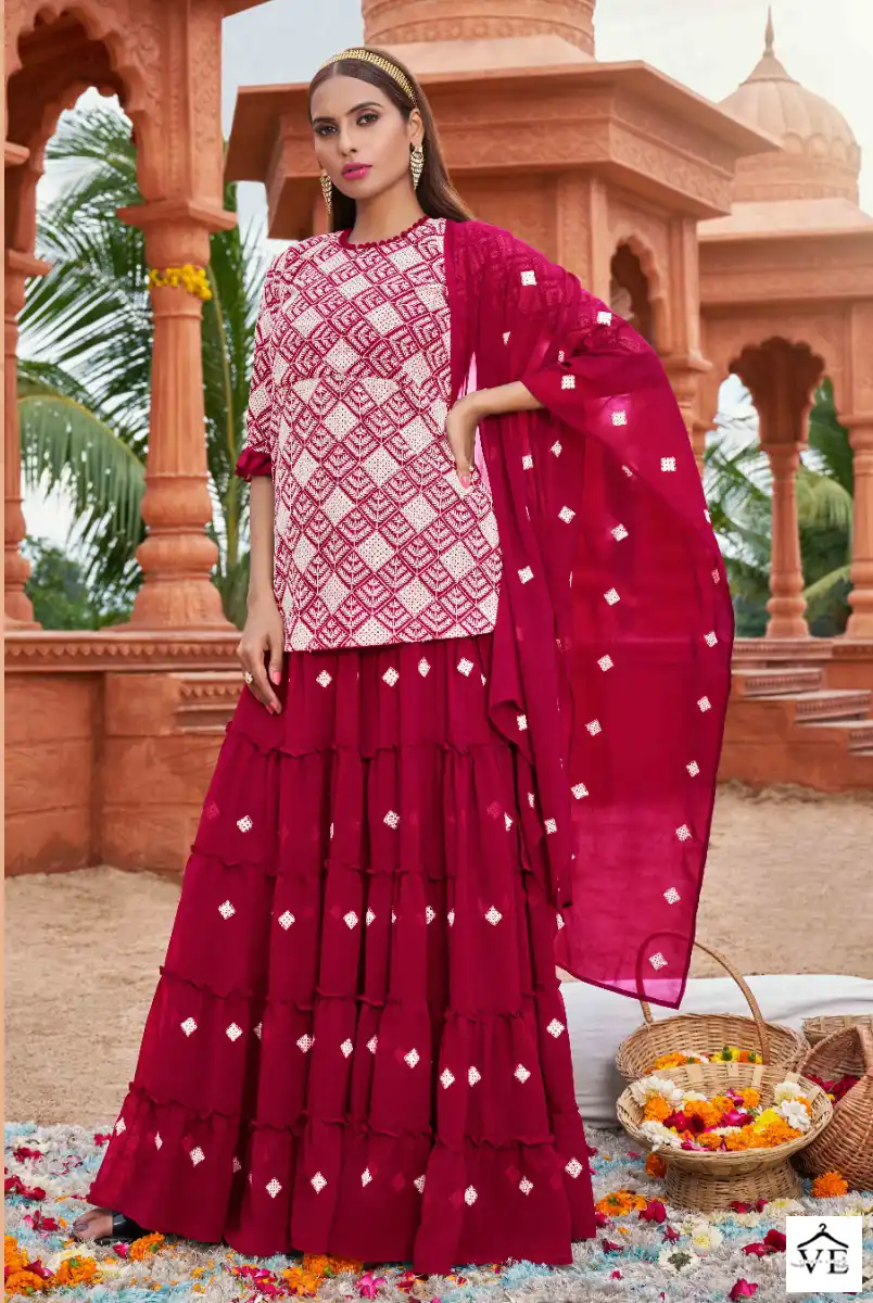 Aawiya Muraad Vol-1 Heavy Faux Georgette Wholesale Designer Suits Catalog — Wholesale Salwar Suits, MPA wholesale from Surat - Gallery Image 8
