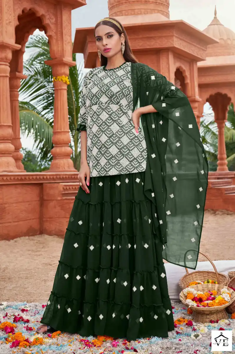 Aawiya Muraad Vol-1 Heavy Faux Georgette Wholesale Designer Suits Catalog — Wholesale Salwar Suits, MPA wholesale from Surat - Gallery Image 2