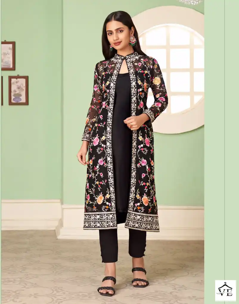 Alizeh Murad Vol-10 Georgette Wholesale PartyWear Salwar Suit Catalog — Wholesale Salwar Suits, Alizeh wholesale from Surat - Gallery Image 7