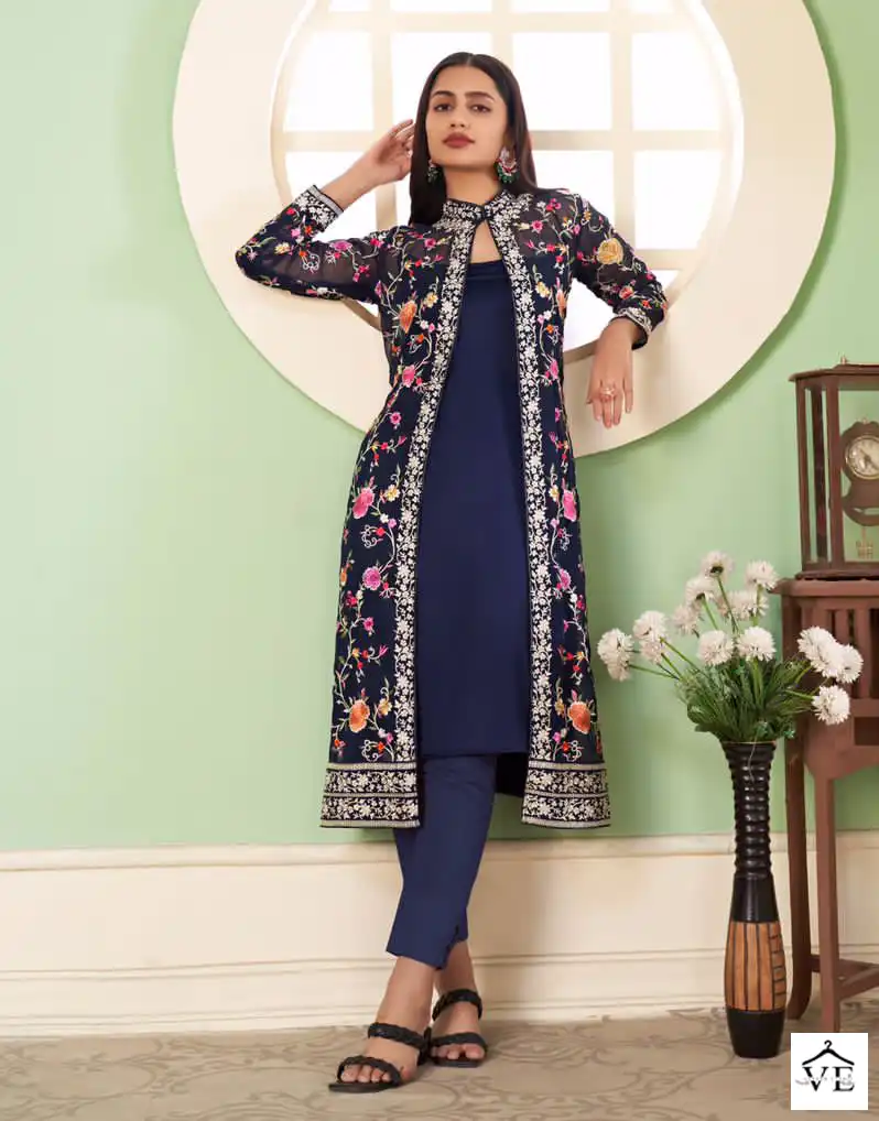 Alizeh Murad Vol-10 Georgette Wholesale PartyWear Salwar Suit Catalog — Wholesale Salwar Suits, Alizeh wholesale from Surat - Gallery Image 3