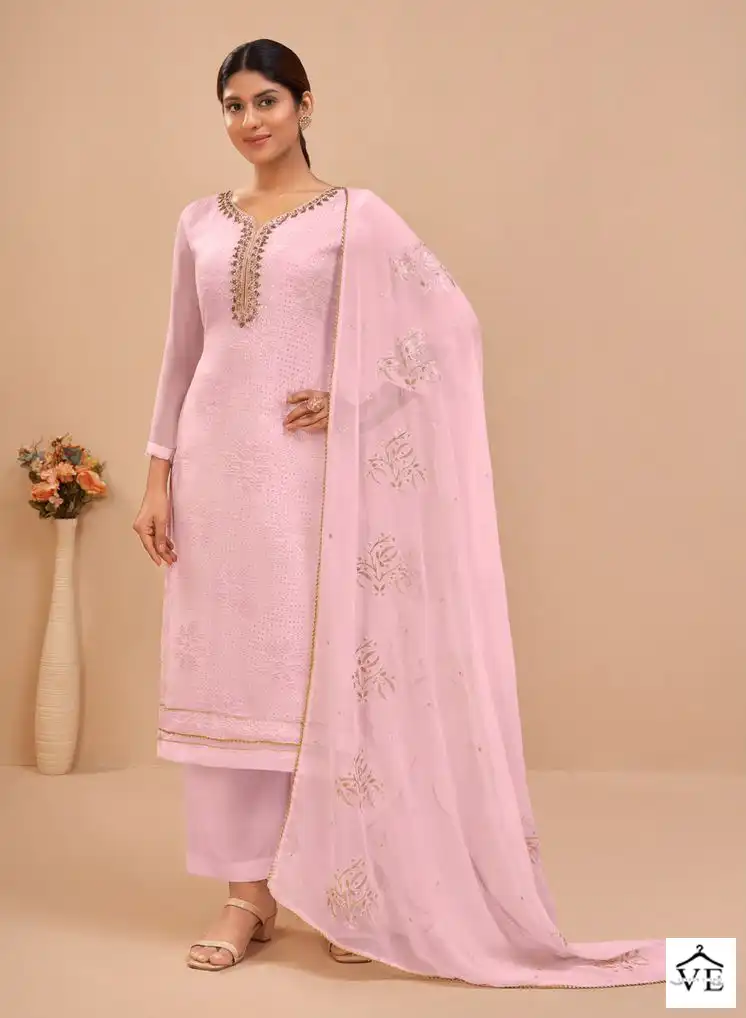 Alizeh Murad Vol - 9 Georgette Wholesale Designer Suit Catalog — Wholesale Salwar Suits, Alizeh wholesale from Surat - Gallery Image 3