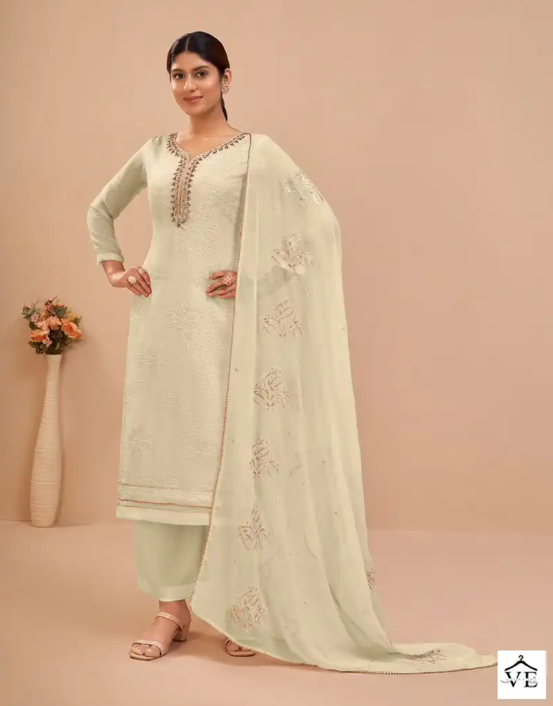 Alizeh Murad Vol - 9 Georgette Wholesale Designer Suit Catalog — Wholesale Salwar Suits, Alizeh wholesale from Surat - Gallery Image 5
