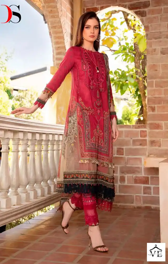 Deepsy Mariab Mprint Spring Summer -23 Pure Cotton Wholesale Pakistani Salwar Suit Catalog — Wholesale Salwar Suits, MPA wholesale from Surat — view 8
