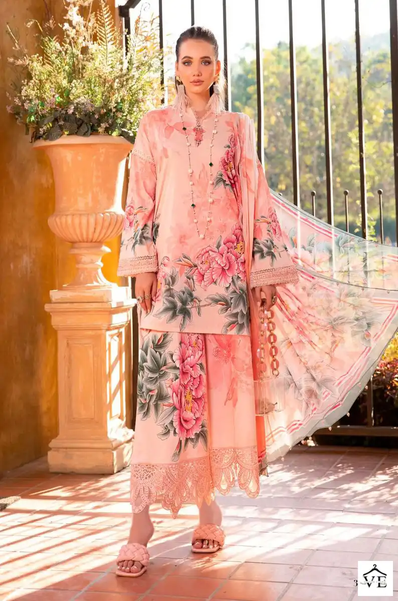 Deepsy Mariab Mprint Spring Summer -23 Pure Cotton Wholesale Pakistani Salwar Suit Catalog — Wholesale Salwar Suits, MPA wholesale from Surat — view 4