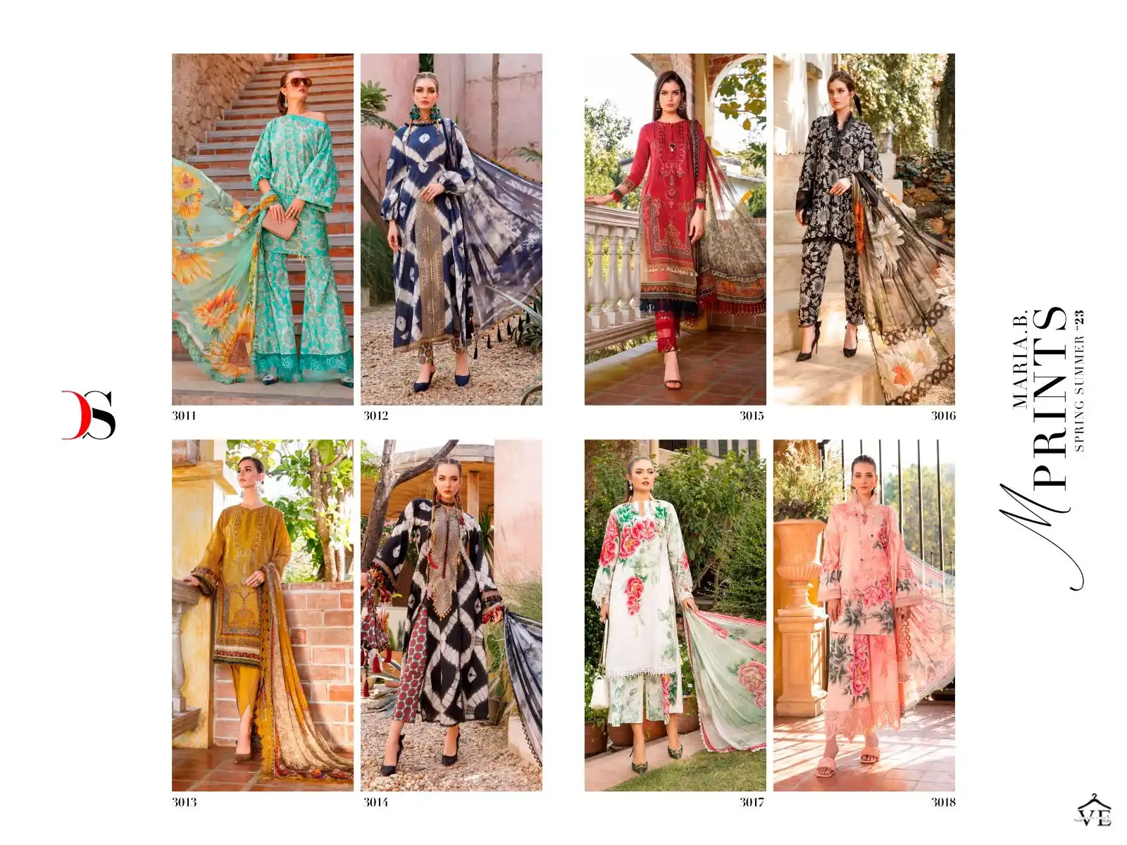 Deepsy Mariab Mprint Spring Summer -23 Pure Cotton Wholesale Pakistani Salwar Suit Catalog — Wholesale Salwar Suits, MPA wholesale from Surat — view 9