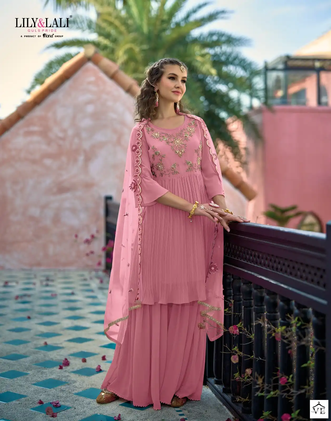 Lily & Lali Mehrama Heavy Georgette Wholesale Readymade Designer Suits Catalog — Wholesale Salwar Suits, MPA wholesale from Surat - Gallery Image 2