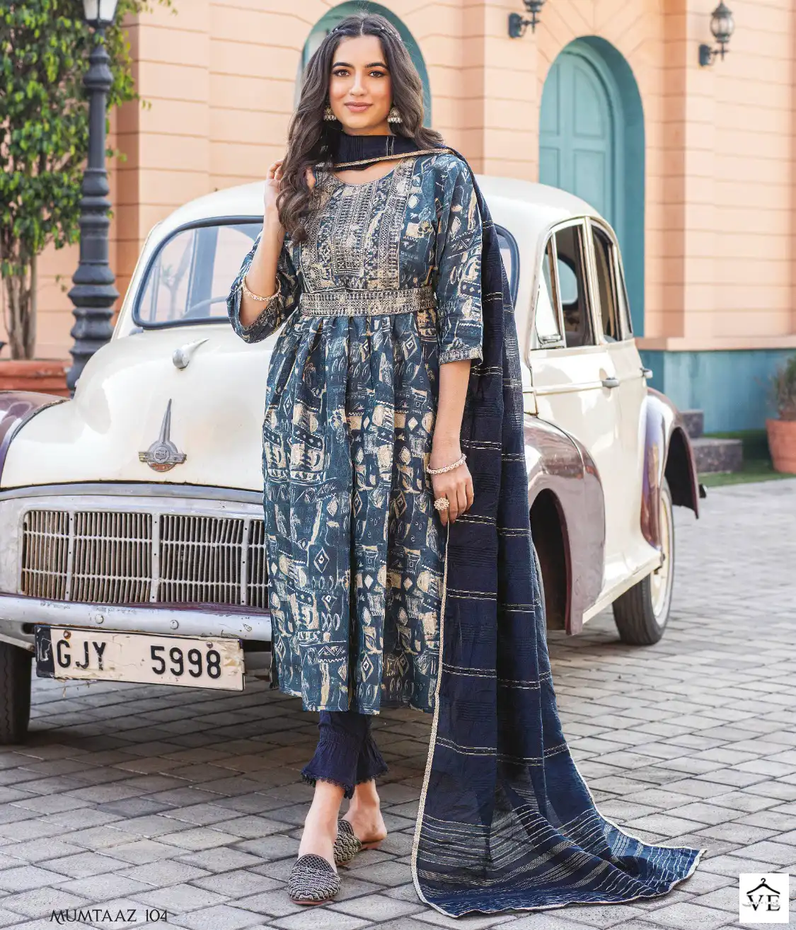Wanna Mumtaaz Fancy Chanderi Wholesale Stitched Salwar Suit Catalog — Wholesale Salwar Suits, MPA wholesale from Surat — view 1