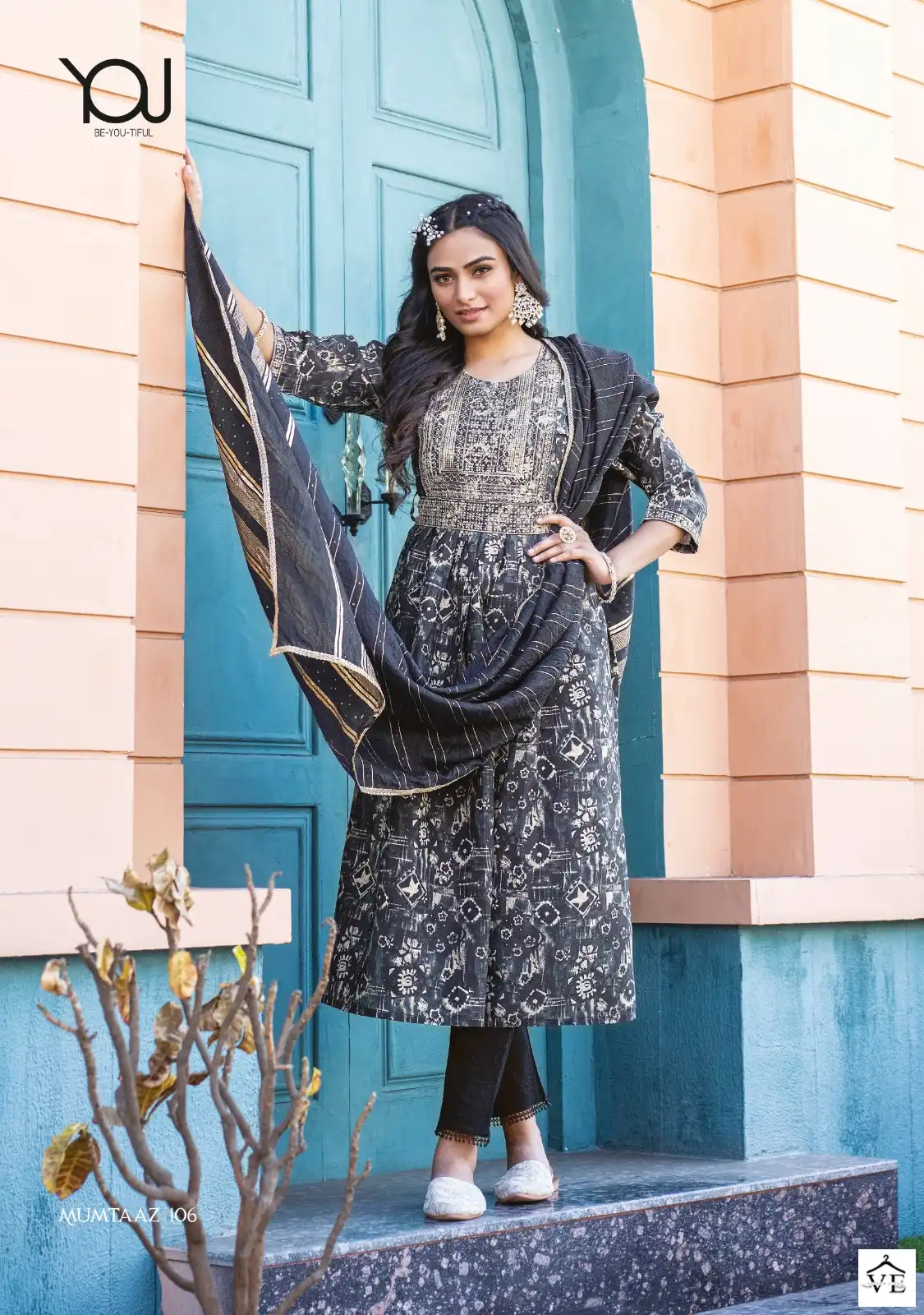 Wanna Mumtaaz Fancy Chanderi Wholesale Stitched Salwar Suit Catalog — Wholesale Salwar Suits, MPA wholesale from Surat - Gallery Image 3