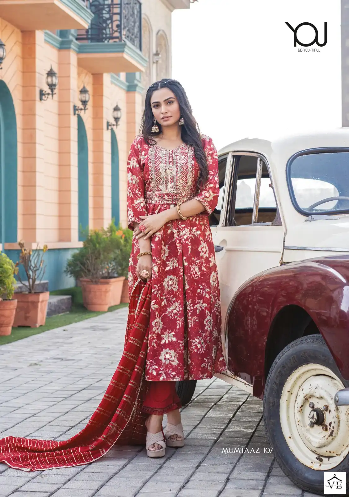 Wanna Mumtaaz Fancy Chanderi Wholesale Stitched Salwar Suit Catalog — Wholesale Salwar Suits, MPA wholesale from Surat - Gallery Image 4