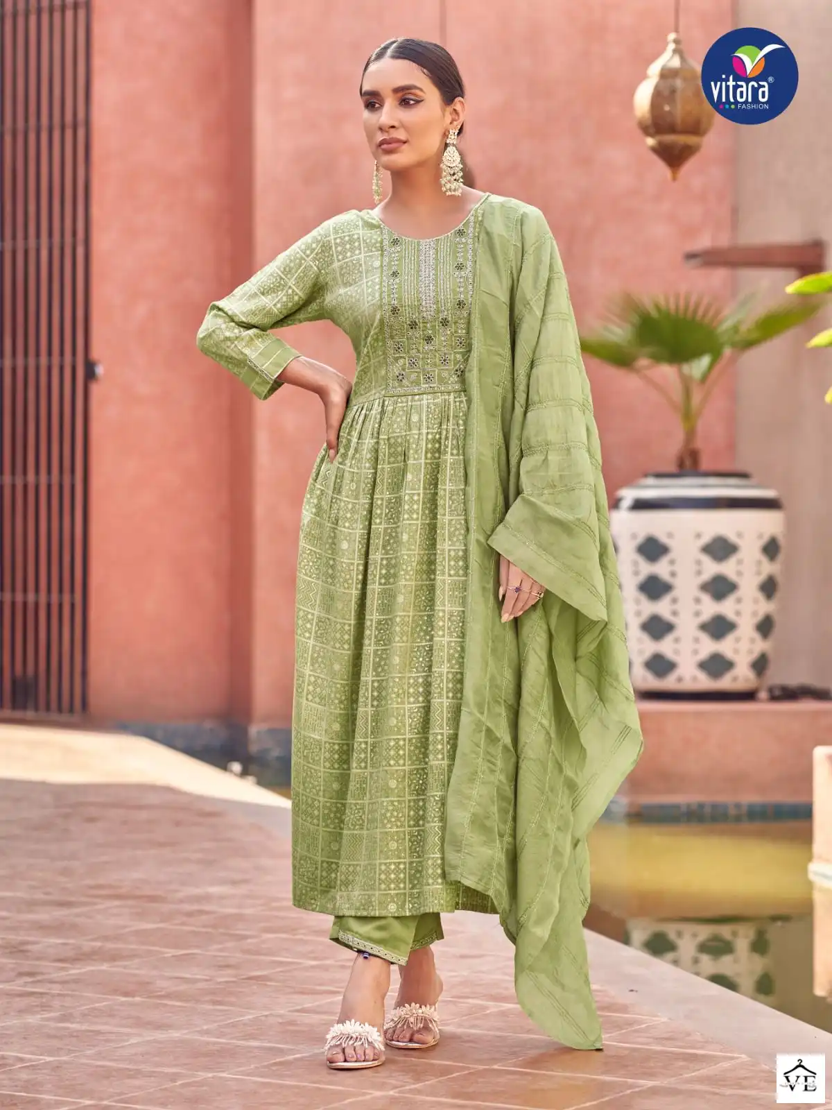 Vitara Naira Heavy Capsul Rayon Wholesale Readymade Salwar Suit Catalog — Wholesale Salwar Suits, MPA wholesale from Surat - Gallery Image 2