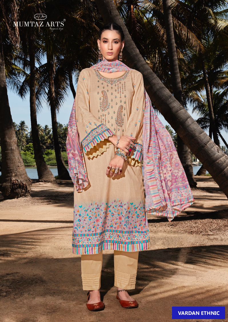 Mumtaz Arts Nargis Lawn Cotton Wholesale Pakistani Salwar Suit Catalog - Image 4