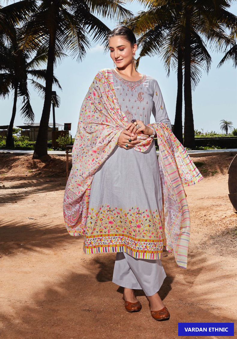 Mumtaz Arts Nargis Lawn Cotton Wholesale Pakistani Salwar Suit Catalog - Image 8