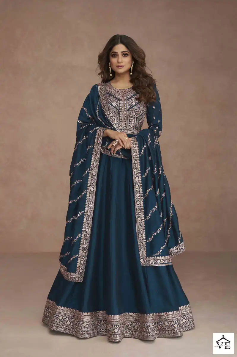Aashirwad Navya Pure Muslin Jacquard Wholesale Salwar Suit Catalog — Wholesale Salwar Suits, Aashirwad Creation wholesale from Surat - Gallery Image 6
