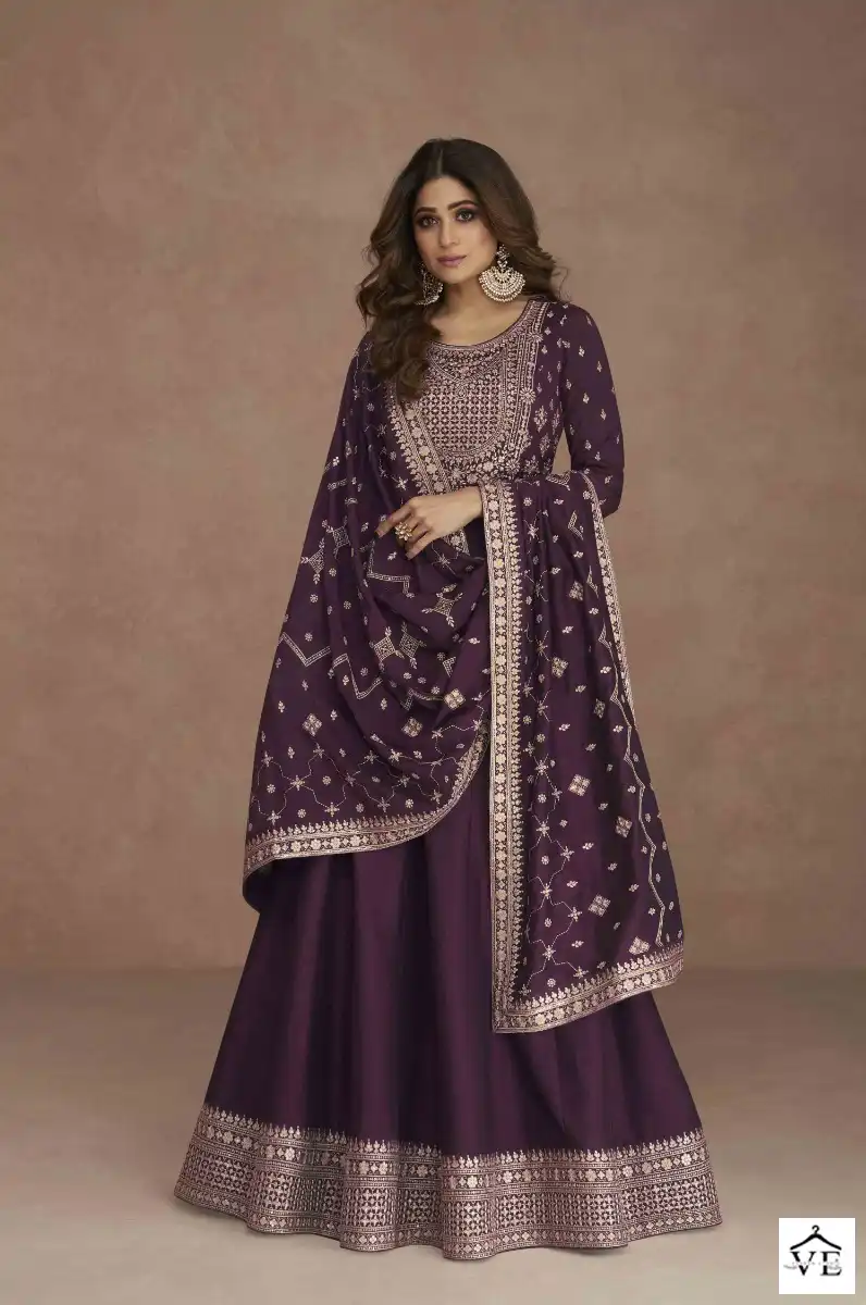 Aashirwad Navya Pure Muslin Jacquard Wholesale Salwar Suit Catalog — Wholesale Salwar Suits, Aashirwad Creation wholesale from Surat - Gallery Image 5