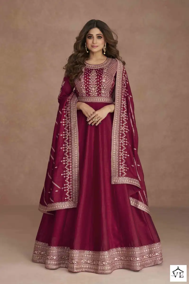 Aashirwad Navya Pure Muslin Jacquard Wholesale Salwar Suit Catalog — Wholesale Salwar Suits, Aashirwad Creation wholesale from Surat - Gallery Image 9