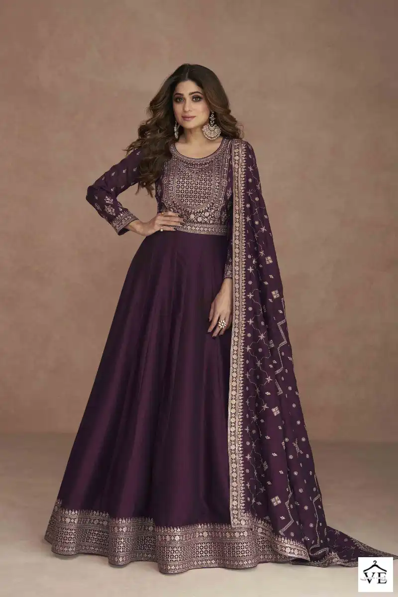 Aashirwad Navya Pure Muslin Jacquard Wholesale Salwar Suit Catalog — Wholesale Salwar Suits, Aashirwad Creation wholesale from Surat - Gallery Image 10