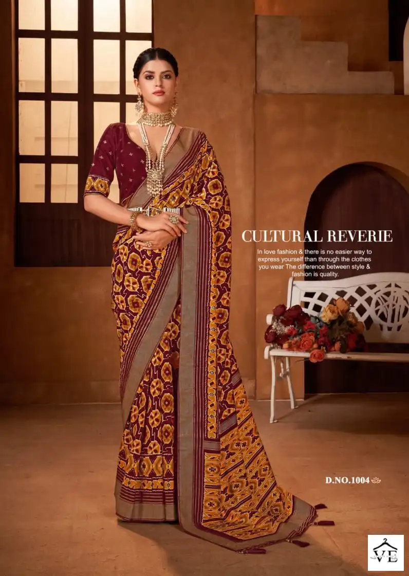 Shubh Shree Nayanthara Velvet Tusser Silk Wholesale Traditional Saree Catalog — Wholesale Sarees, MPA wholesale from Surat - Gallery Image 8