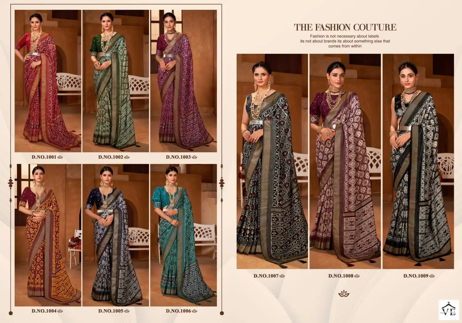 Shubh Shree Nayanthara Velvet Tusser Silk Wholesale Traditional Saree Catalog — Wholesale Sarees, MPA wholesale from Surat — view 10