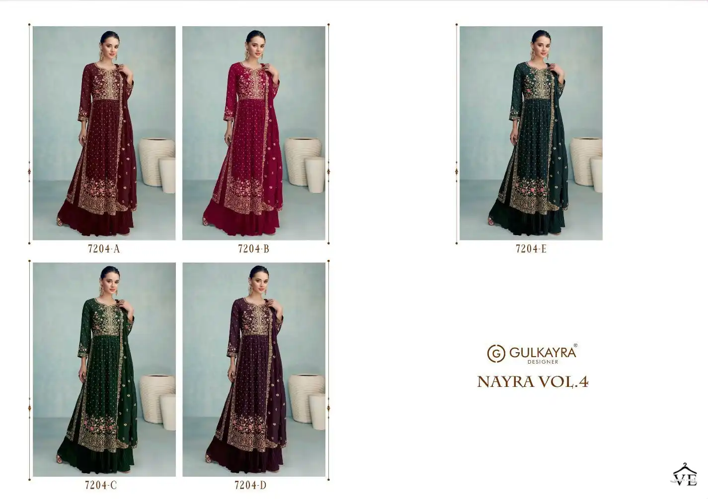 Gulkayra Nayra Vol 4 Blooming Georgette Wholesale Readymade Suits Catalog — Wholesale Salwar Suits, MPA wholesale from Surat — view 6