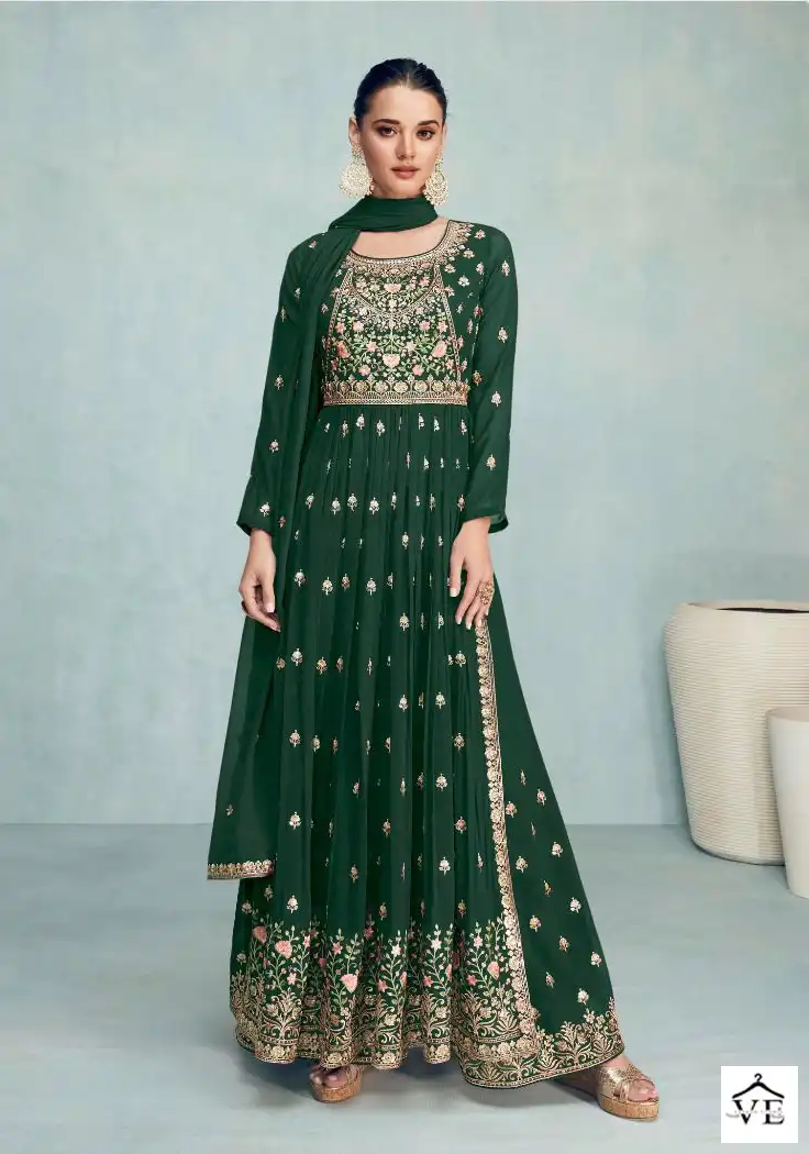 Gulkayra Nayra Vol 6 Blooming Georgette Wholesale Wedding Salwar Suit Catalog — Wholesale Salwar Suits, MPA wholesale from Surat — view 3