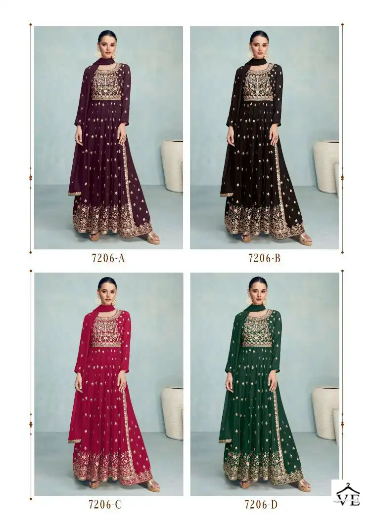 Gulkayra Nayra Vol 6 Blooming Georgette Wholesale Wedding Salwar Suit Catalog — Wholesale Salwar Suits, MPA wholesale from Surat — view 5