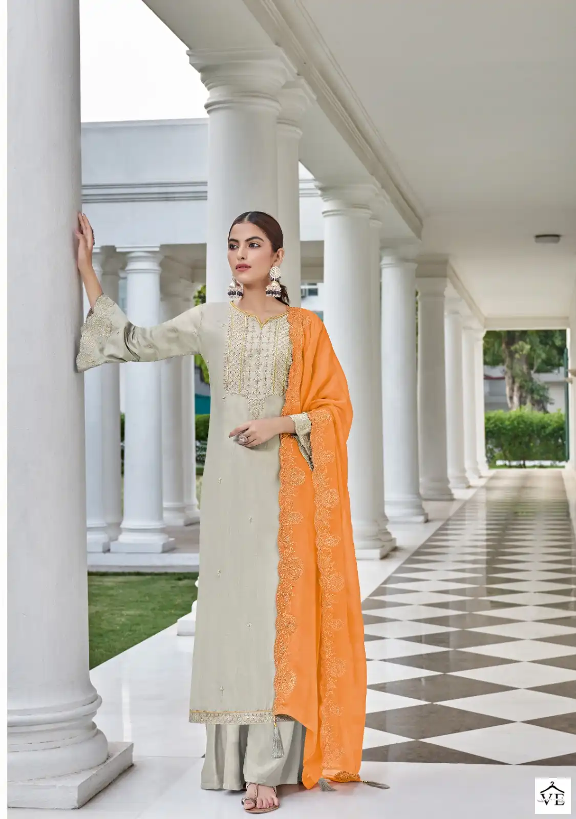 Z.S.M. Nikhar Cotton Silk Wholesale Salwar Suit Catalog — Wholesale Salwar Suits, MPA wholesale from Surat - Gallery Image 4