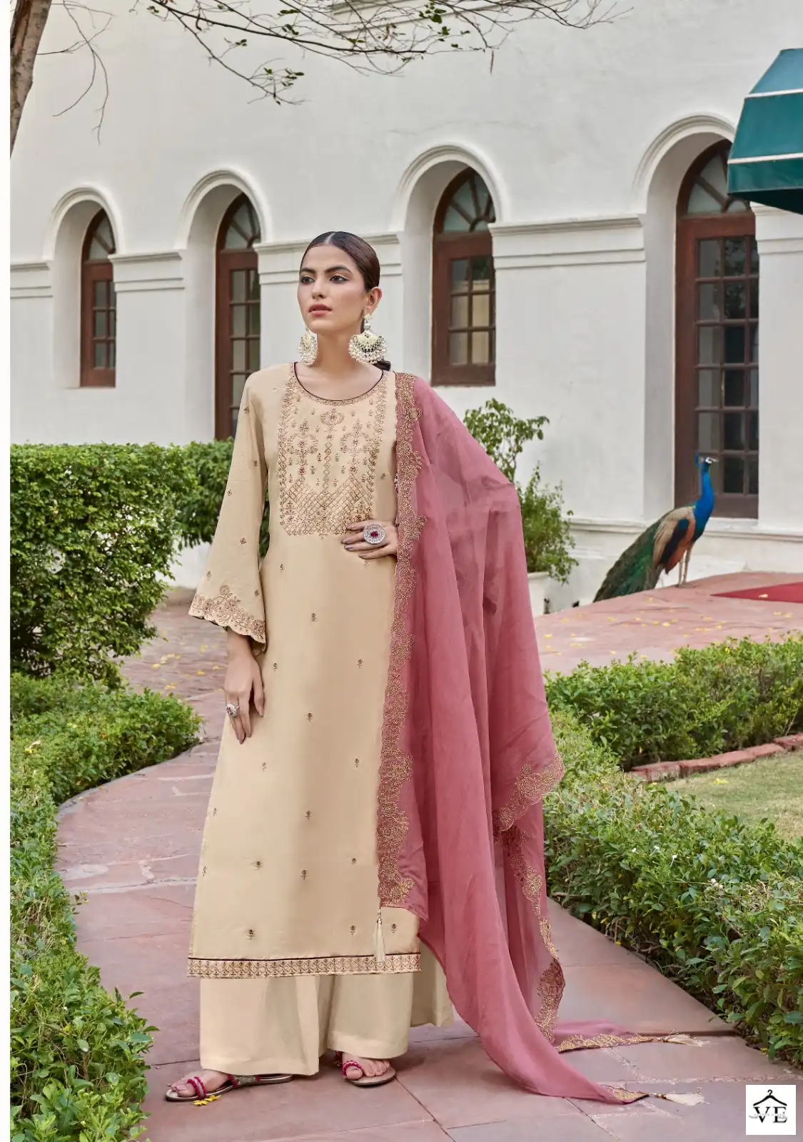Z.S.M. Nikhar Cotton Silk Wholesale Salwar Suit Catalog — Wholesale Salwar Suits, MPA wholesale from Surat - Gallery Image 5