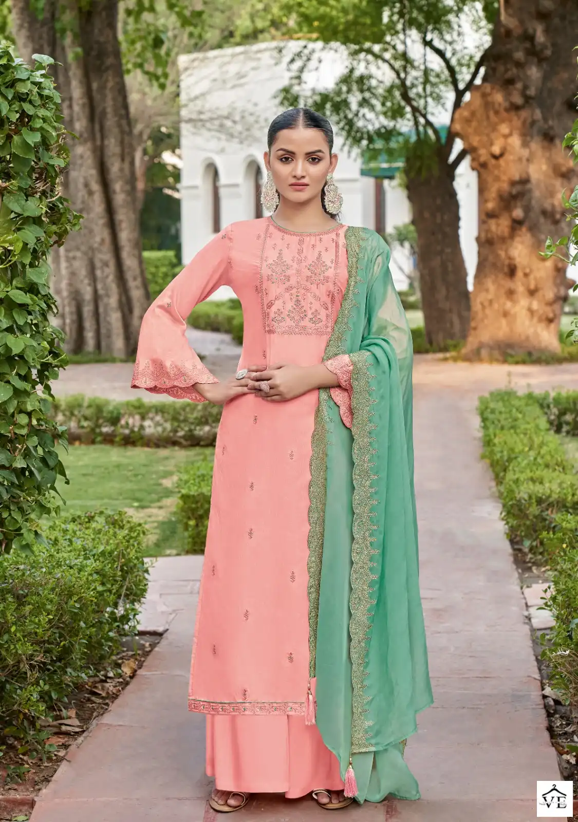 Z.S.M. Nikhar Cotton Silk Wholesale Salwar Suit Catalog — Wholesale Salwar Suits, MPA wholesale from Surat - Gallery Image 6
