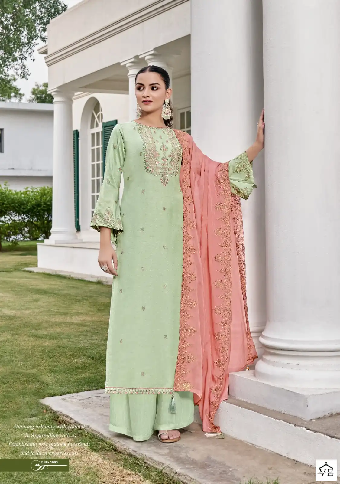 Z.S.M. Nikhar Cotton Silk Wholesale Salwar Suit Catalog — Wholesale Salwar Suits, MPA wholesale from Surat - Gallery Image 2