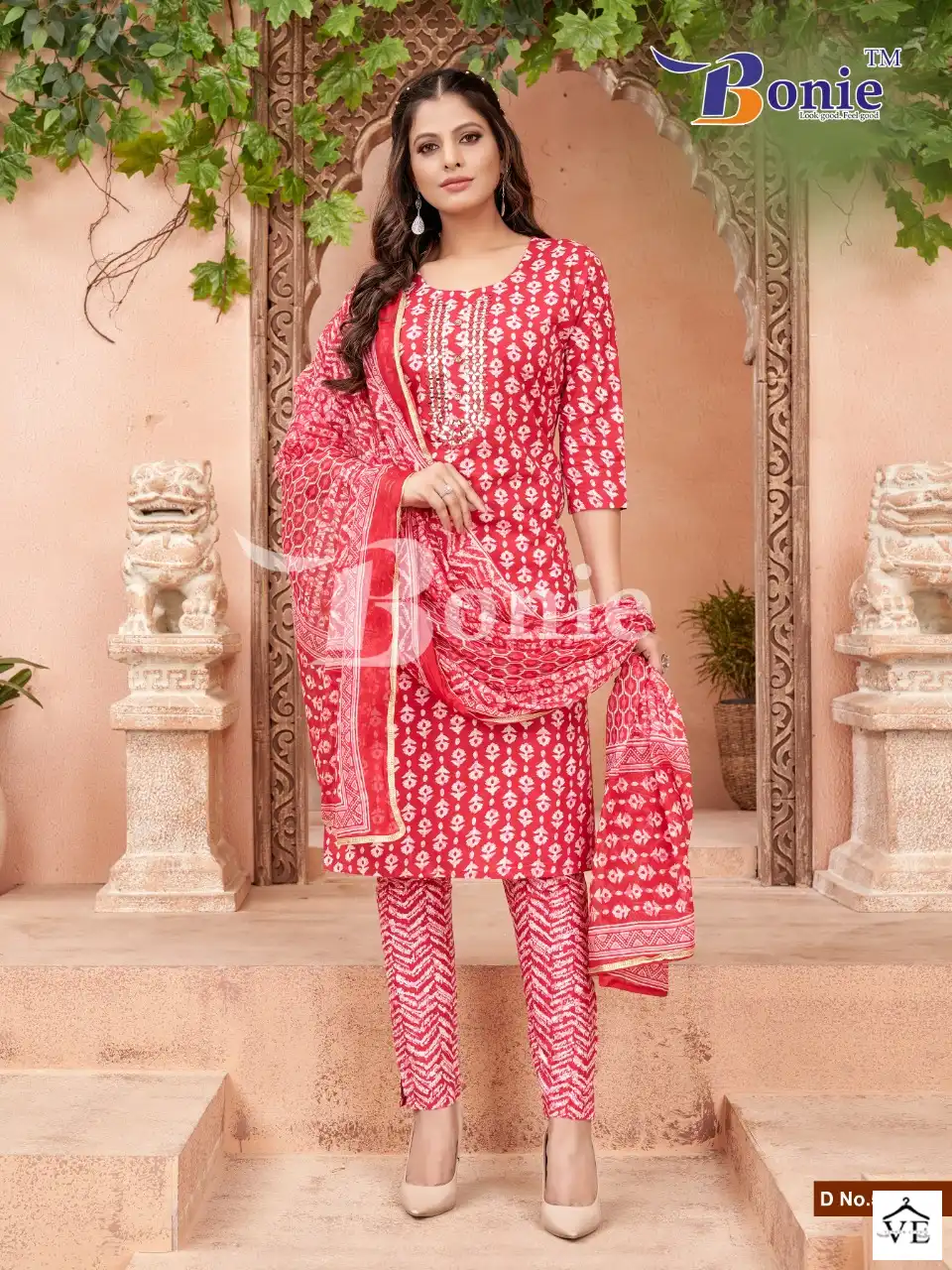 Bonie Noor 5 Cotton Wholesale Readymade Suit Catalog — Wholesale Salwar Suits, bonie wholesale from Surat - Gallery Image 2