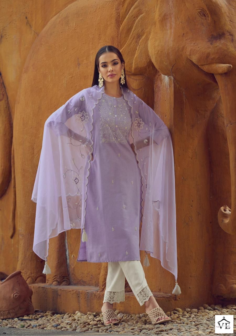 Kalki Fashion Noor E Jahan Viscose Wholesale Readymade Salwar Suit Catalog — Wholesale Salwar Suits, MPA wholesale from Surat - Gallery Image 3