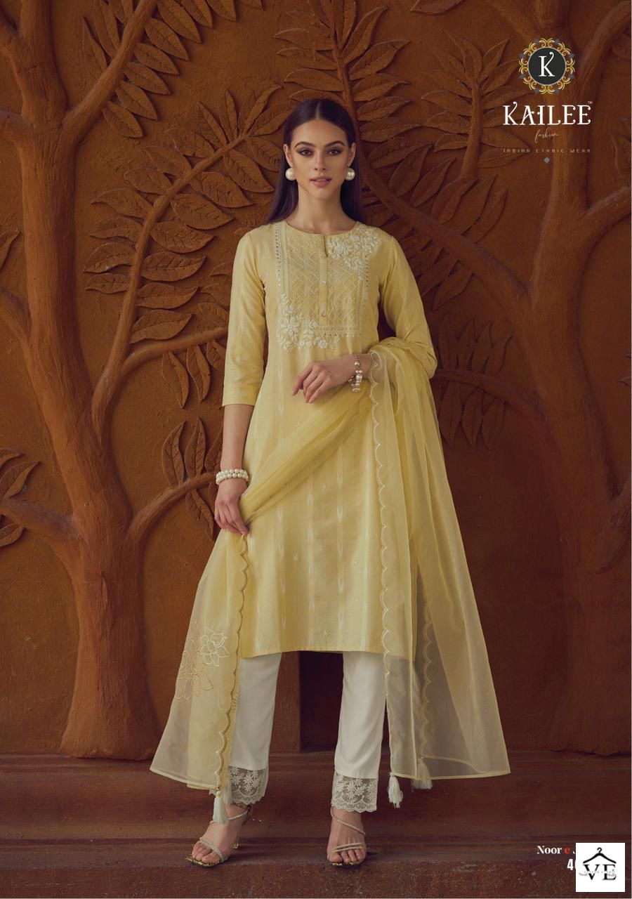 Kalki Fashion Noor E Jahan Viscose Wholesale Readymade Salwar Suit Catalog — Wholesale Salwar Suits, MPA wholesale from Surat - Gallery Image 4