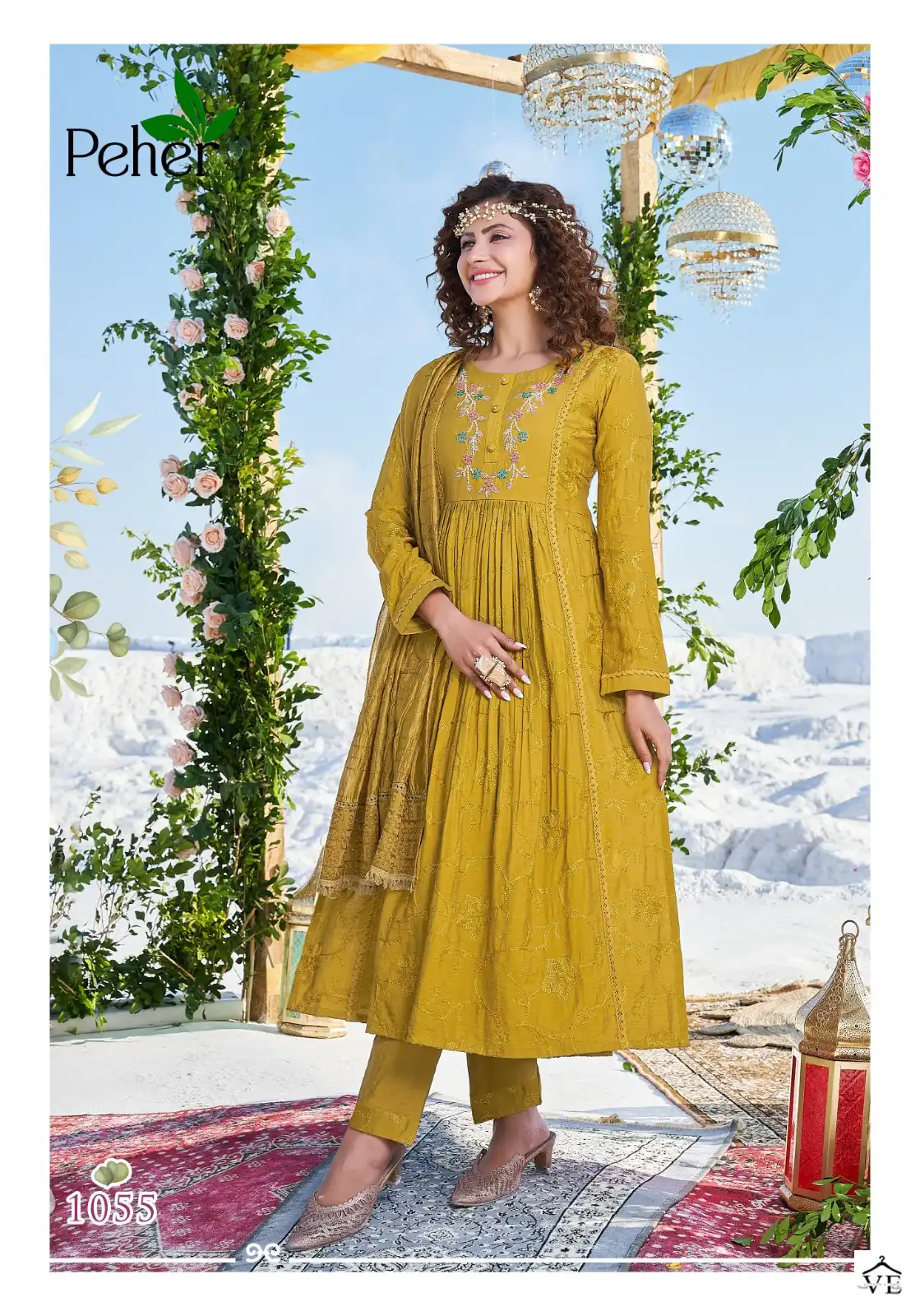 Vivils Noor Vol 3 Elegance Modal Wholesale Readymade Suits Catalog — Wholesale Salwar Suits, MPA wholesale from Surat - Gallery Image 4