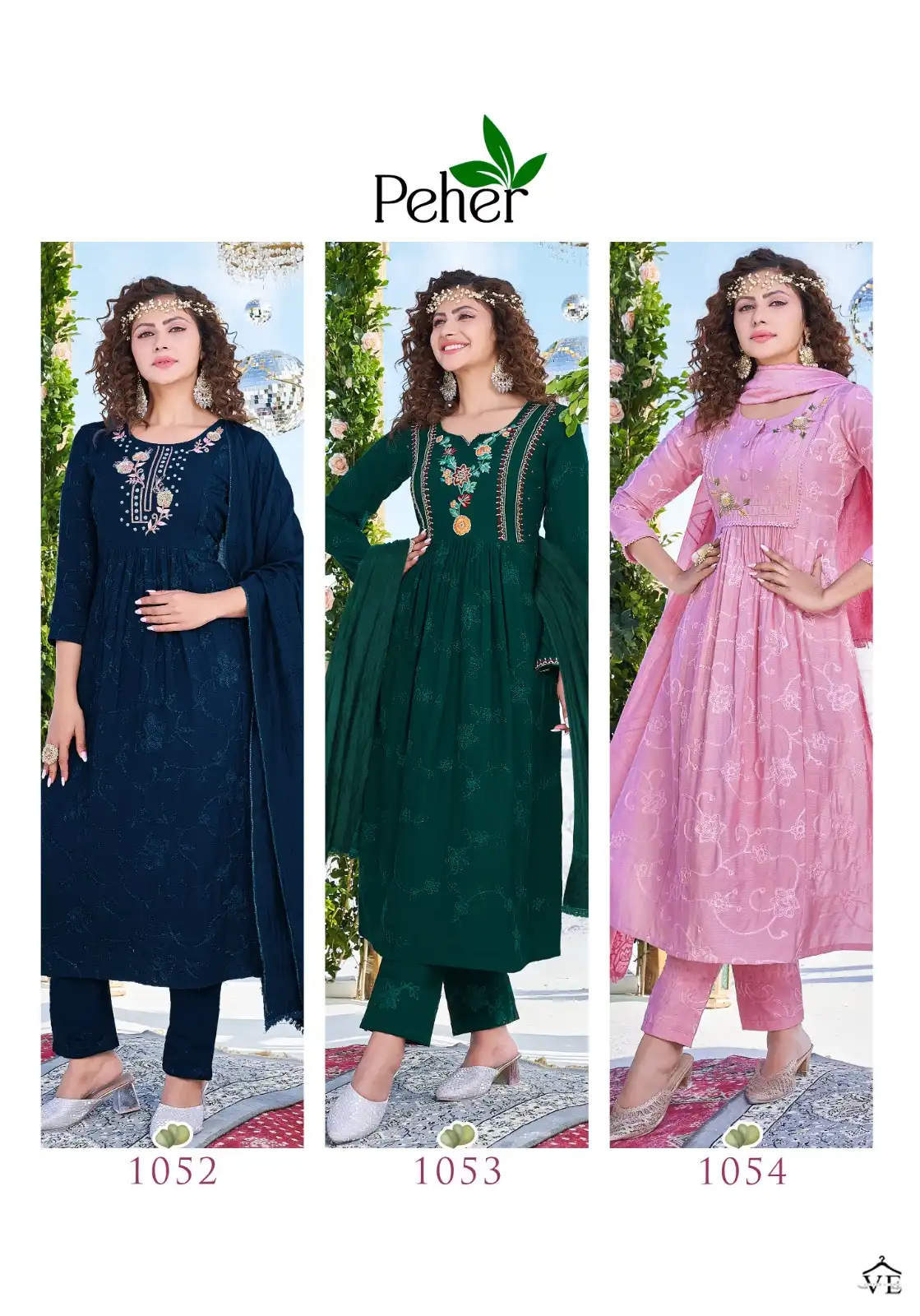 Vivils Noor Vol 3 Elegance Modal Wholesale Readymade Suits Catalog — Wholesale Salwar Suits, MPA wholesale from Surat - Gallery Image 6