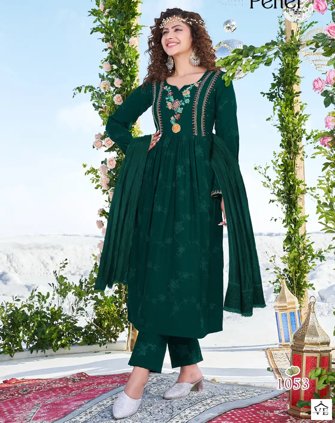 Vivils Noor Vol 3 Elegance Modal Wholesale Readymade Suits Catalog — Wholesale Salwar Suits, MPA wholesale from Surat — view 1