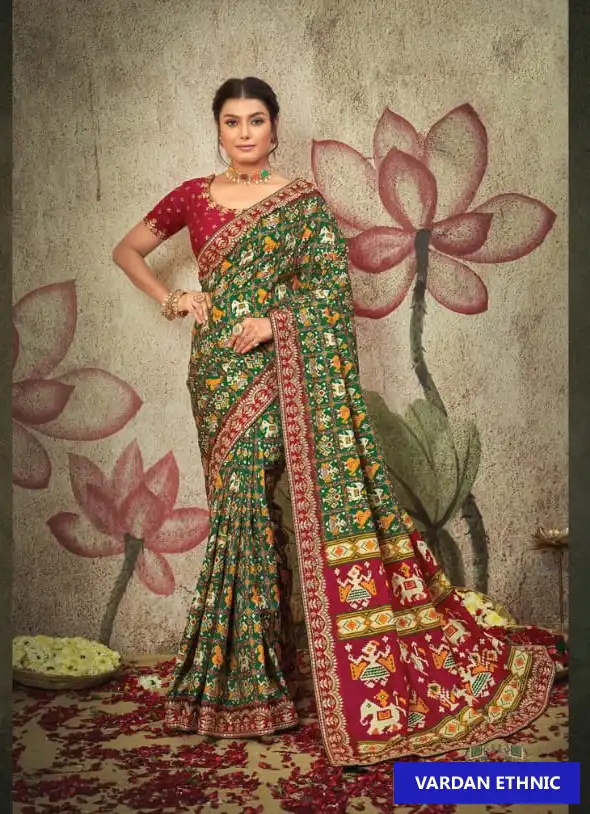 Mahotsav Norita 42400 Gatha Silk Wholesale Designer Saree Catalog — Wholesale Sarees, MPA wholesale from Surat - Gallery Image 7