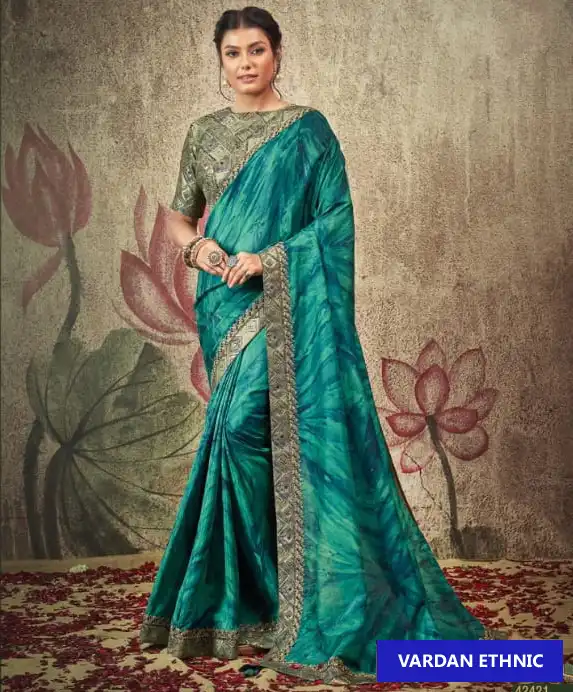 Mahotsav Norita 42400 Gatha Silk Wholesale Designer Saree Catalog — Wholesale Sarees, MPA wholesale from Surat — view 1