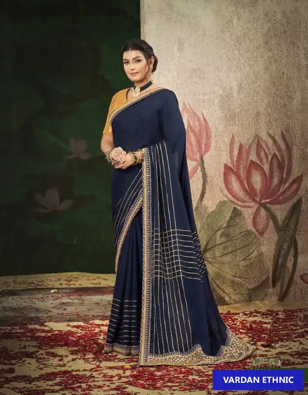 Mahotsav Norita 42400 Gatha Silk Wholesale Designer Saree Catalog — Wholesale Sarees, MPA wholesale from Surat - Gallery Image 2