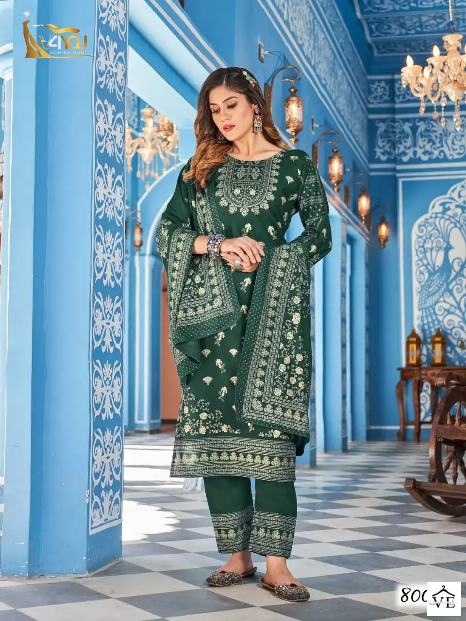 Banwery Nykaa Vol 8 Heavy 14Kg Rayon Wholesale Readymade Suits Catalog — Wholesale Salwar Suits, Banwery wholesale from Surat - Gallery Image 6