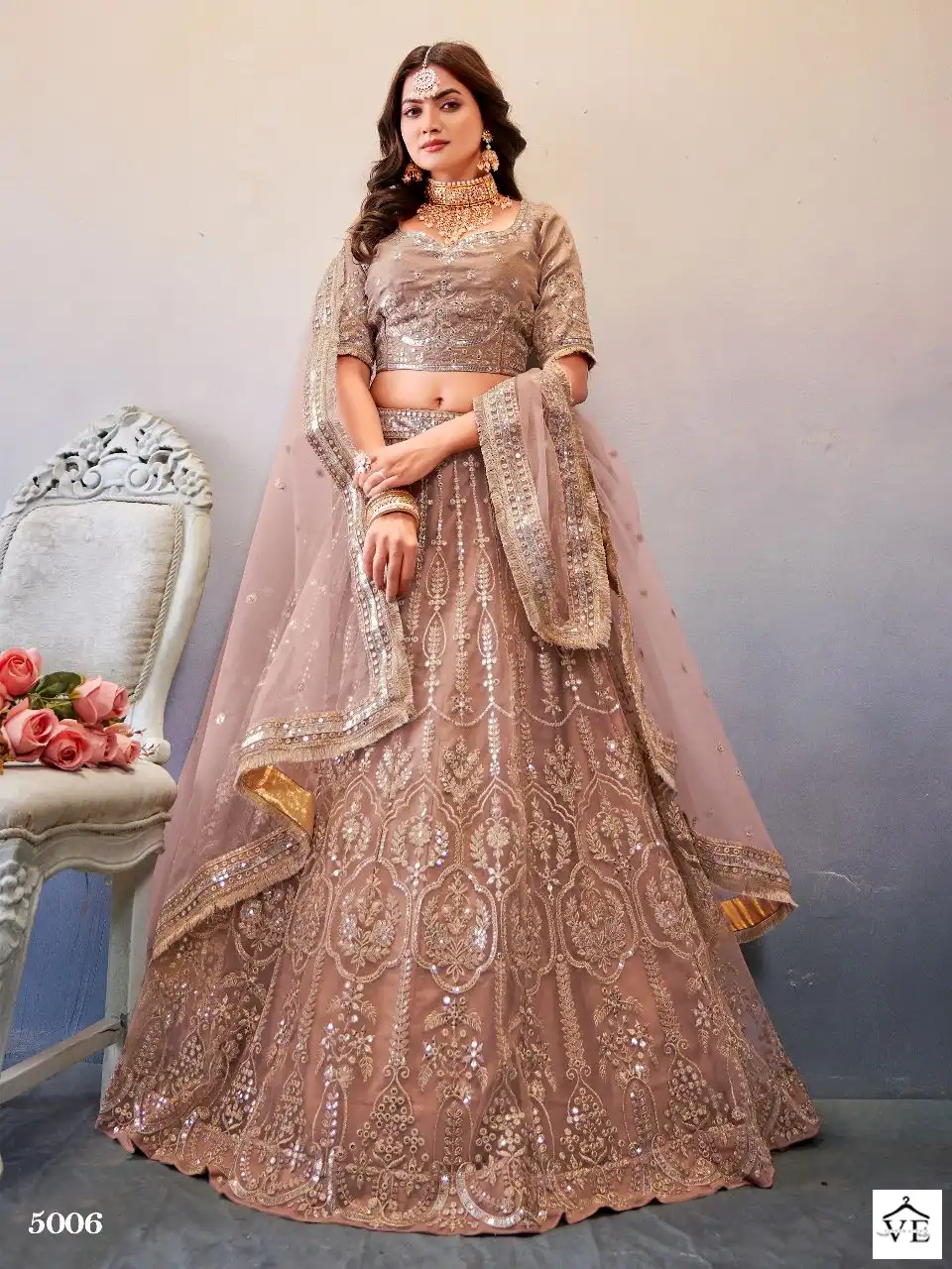 Anantesh Occasions Vol 2 Premium Butterfly Net Wholesale Lehenga Catalog — Wholesale Lehenga, MPA wholesale from Surat - Gallery Image 7