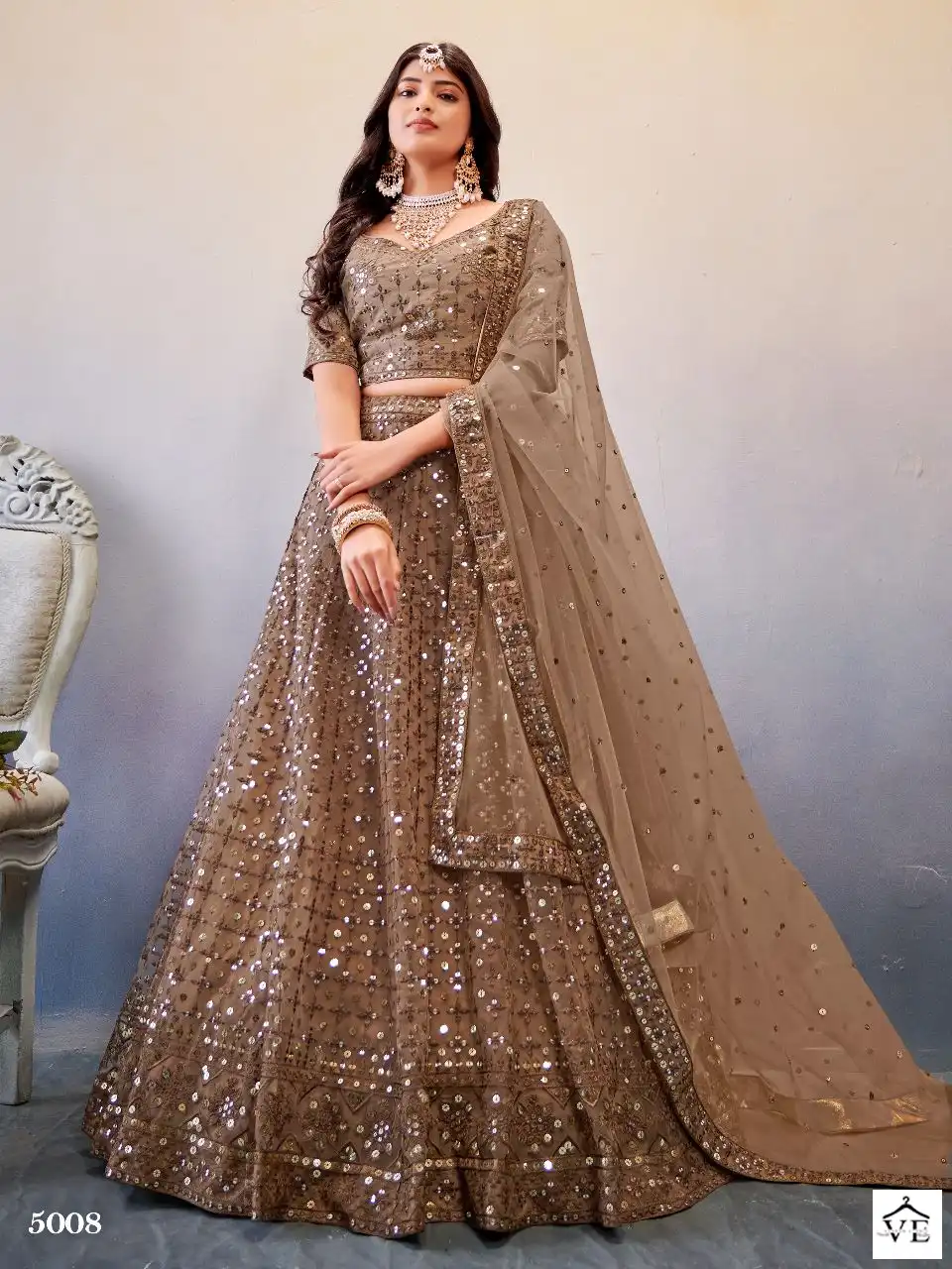 Anantesh Occasions Vol 2 Premium Butterfly Net Wholesale Lehenga Catalog — Wholesale Lehenga, MPA wholesale from Surat - Gallery Image 4