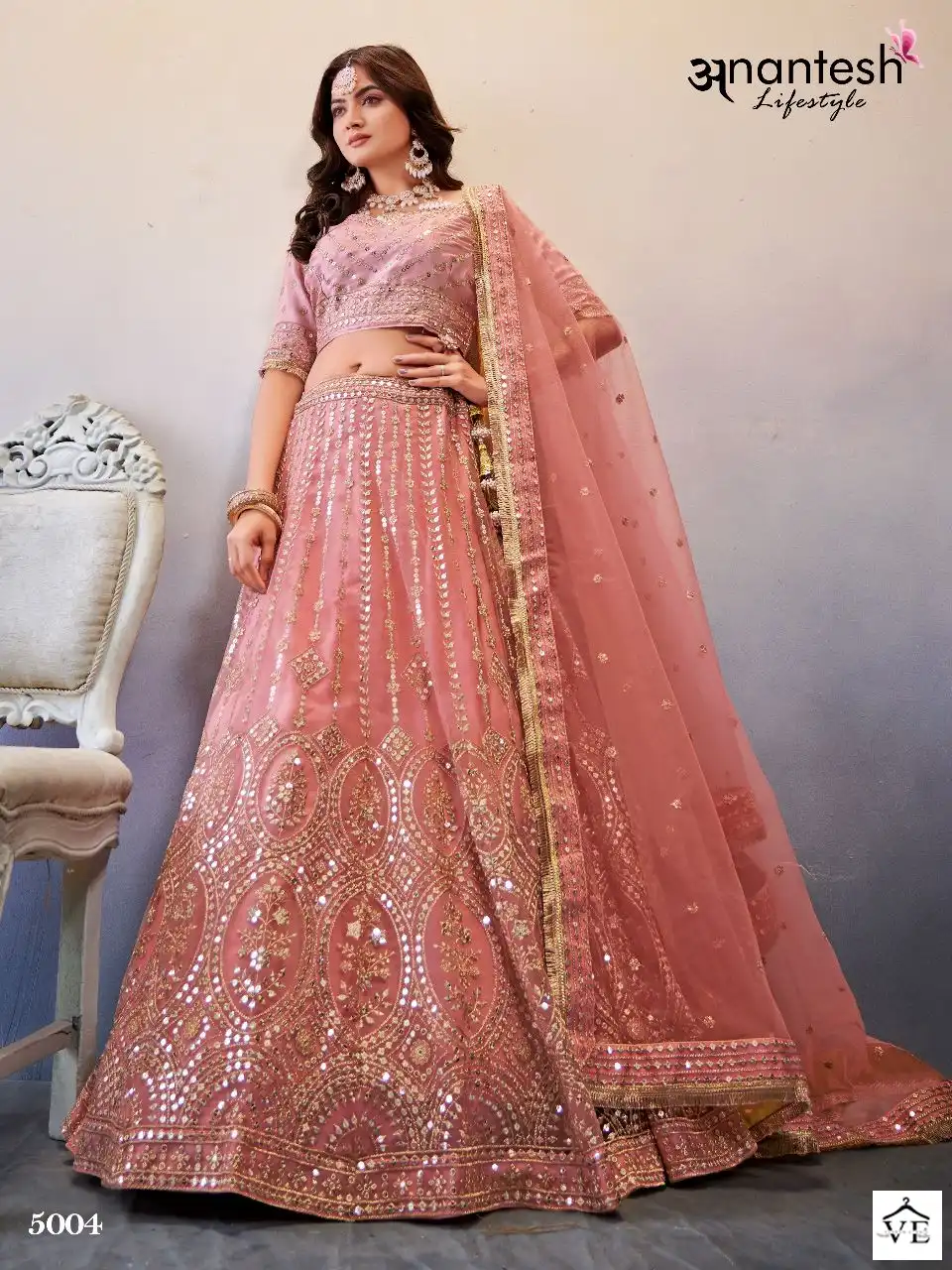 Anantesh Occasions Vol 2 Premium Butterfly Net Wholesale Lehenga Catalog — Wholesale Lehenga, MPA wholesale from Surat - Gallery Image 5