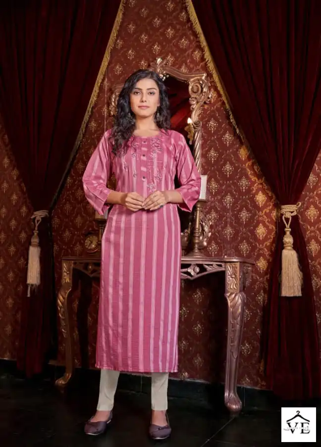 Kalaroop Optical Fancy Rayon Wholesale Kurti Catalog — Wholesale Kurtis, MPA wholesale from Surat - Gallery Image 6