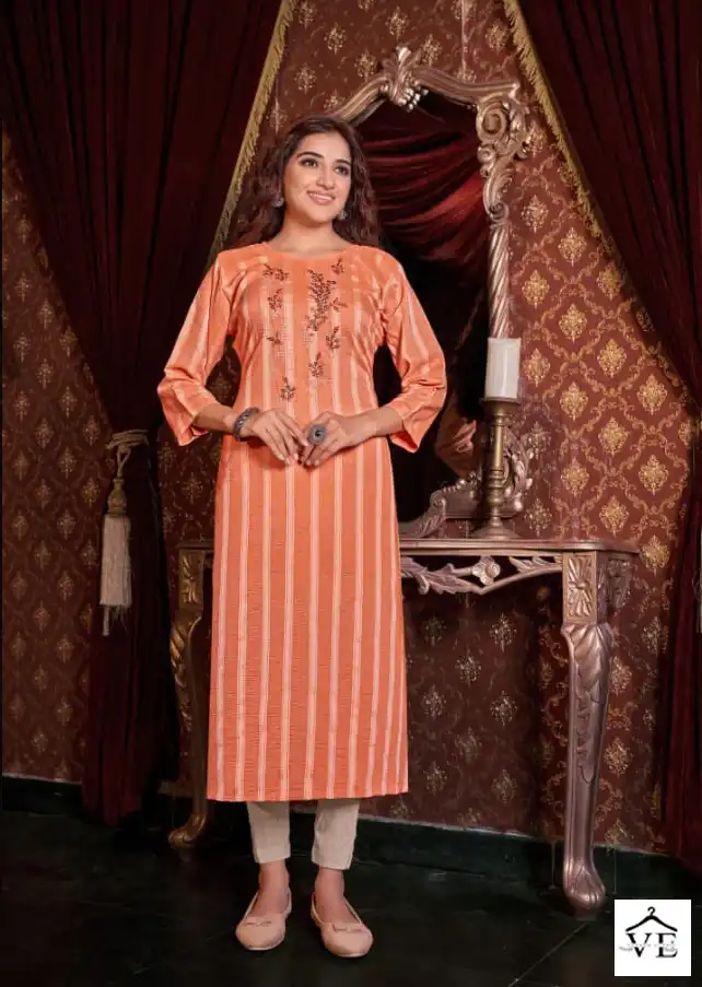 Kalaroop Optical Fancy Rayon Wholesale Kurti Catalog — Wholesale Kurtis, MPA wholesale from Surat - Gallery Image 2