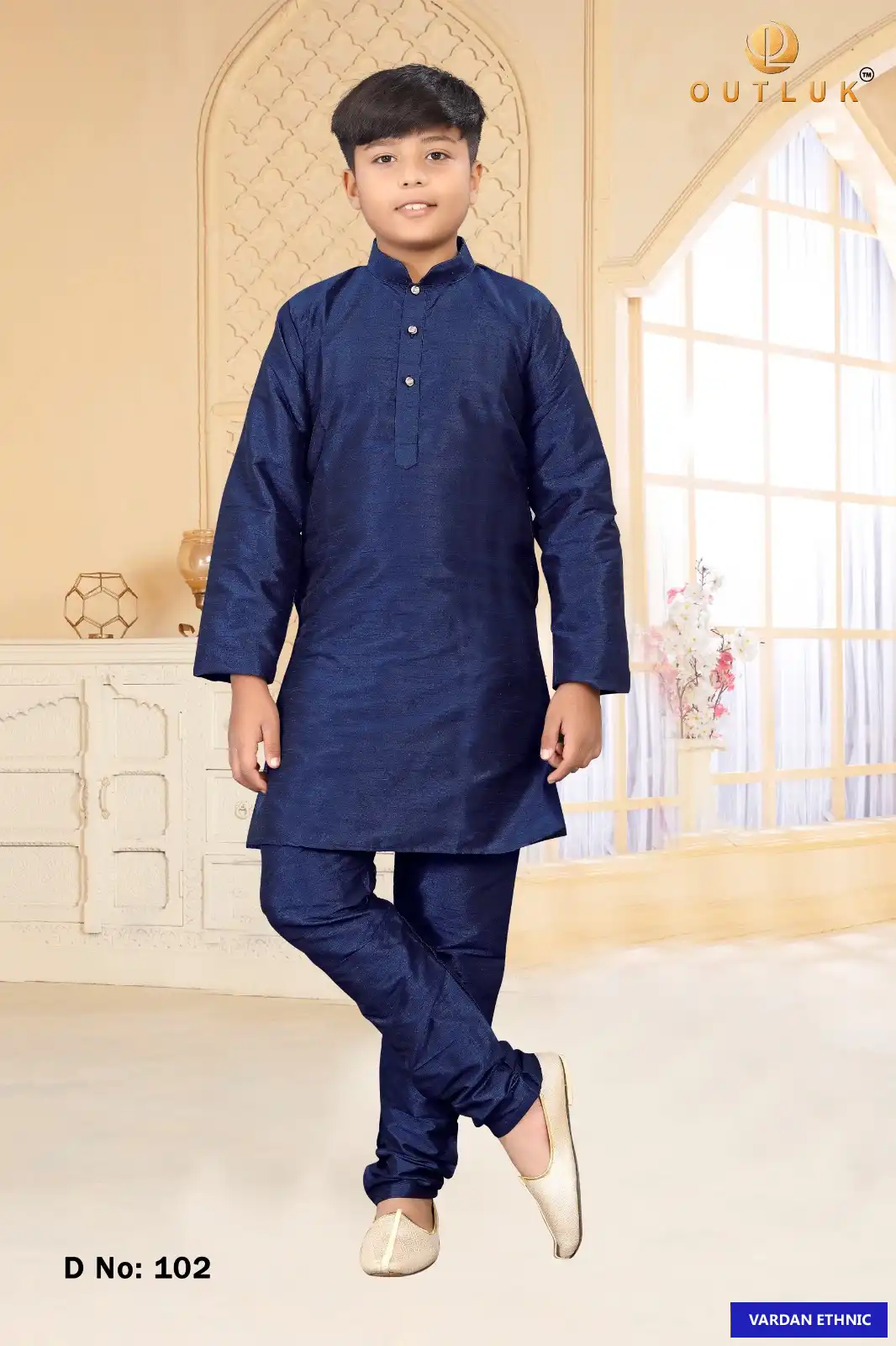Outlook Kids Series Vol 1 Silk Wholesale Kurta Pajama Catalog — Singles, MPA wholesale from Surat — view 5