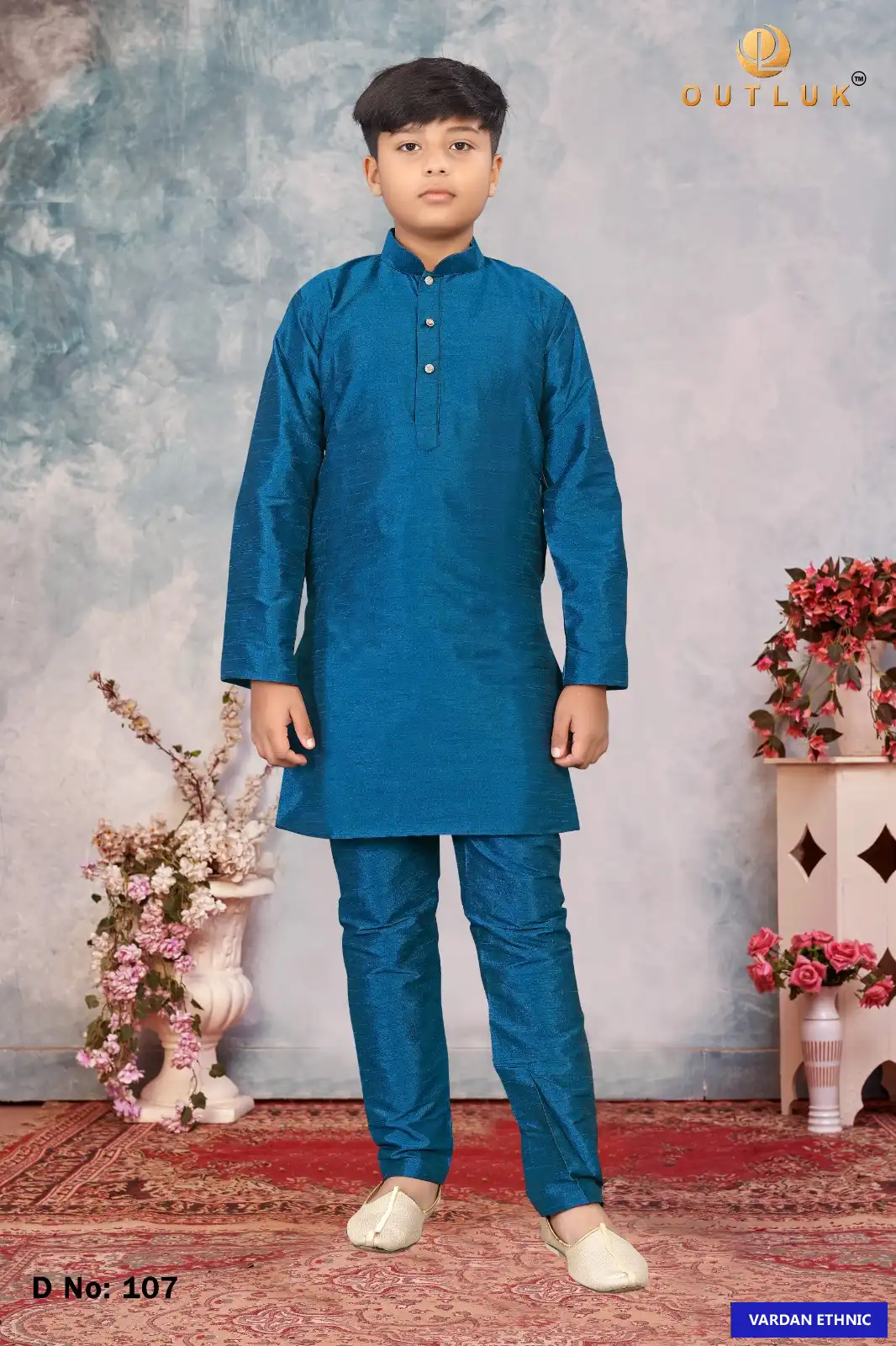Outlook Kids Series Vol 1 Silk Wholesale Kurta Pajama Catalog — Singles, MPA wholesale from Surat — view 8