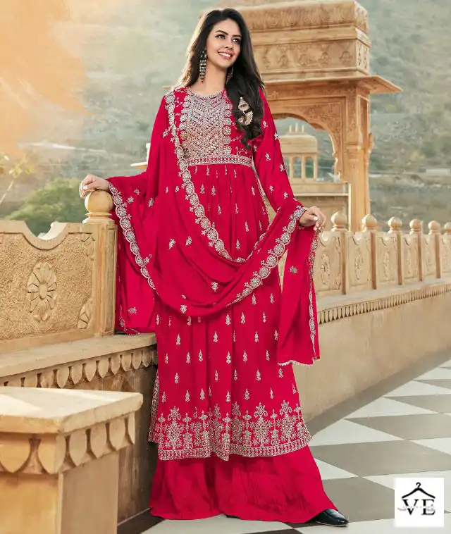 Your Choice Pakiza Blooming Georgette Wholesale Eid Collection Suit Catalog — Wholesale Salwar Suits, MPA wholesale from Surat — view 1