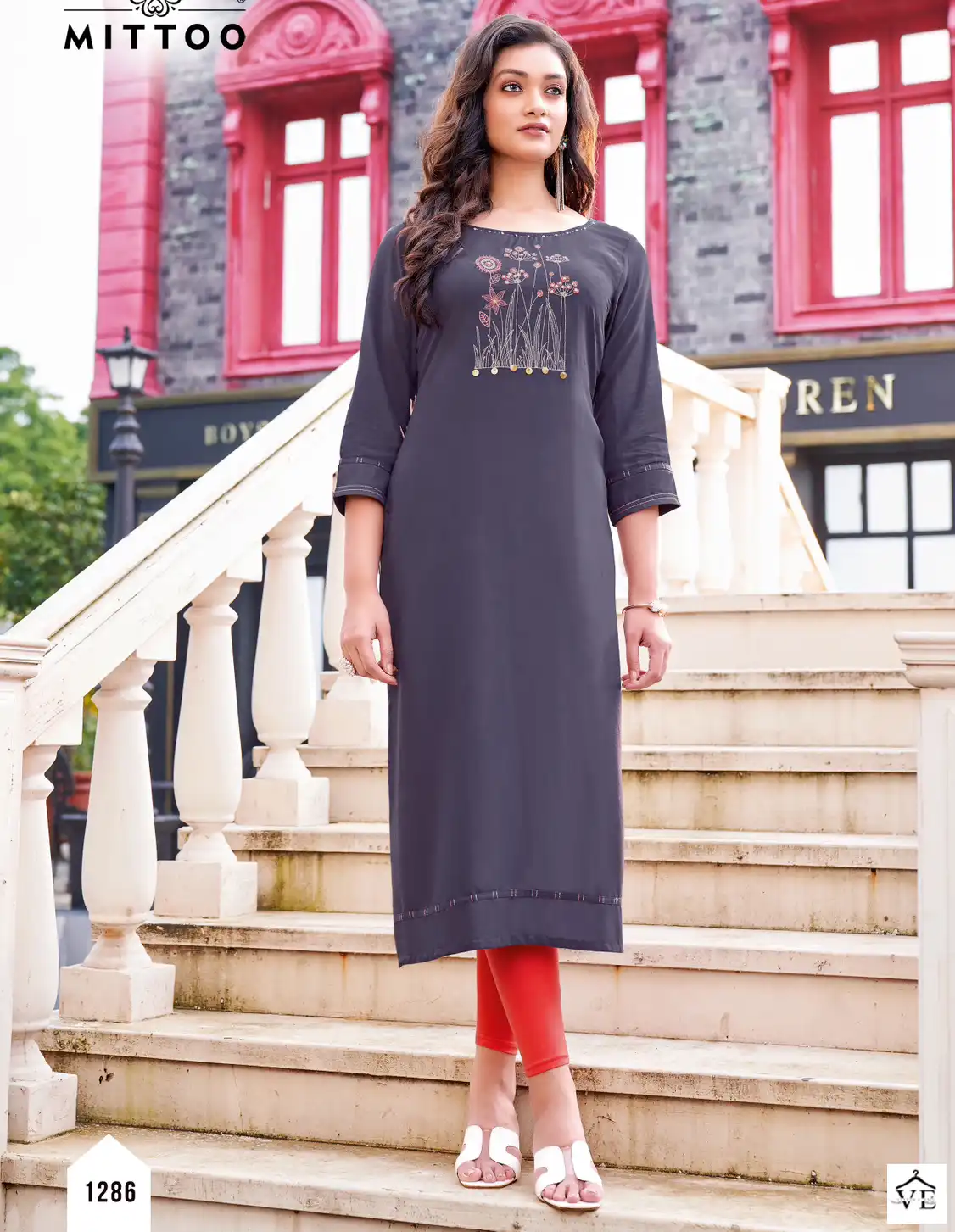 Mittoo Palak Vol 33 Heavy Rayon Wholesale Kurti Catalog — Wholesale Kurtis, MPA wholesale from Surat — view 7