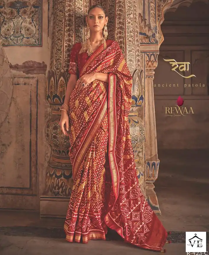 Rewaa Patrani Vol 2 Smuth Patola Silk Wholesale Saree Catalog — Wholesale Sarees, MPA wholesale from Surat — view 1